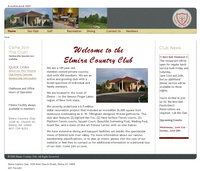 Elmira Country Club Website